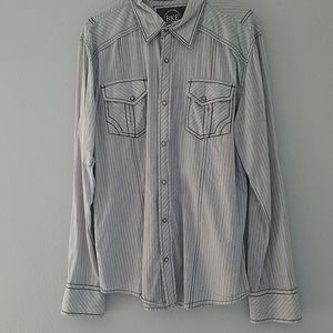 BUCKLE Athletic fit men shirt L